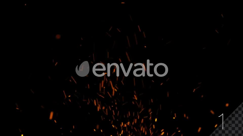 Realistic Fire Sparks Videohive 22932197 Motion Graphics Image 1