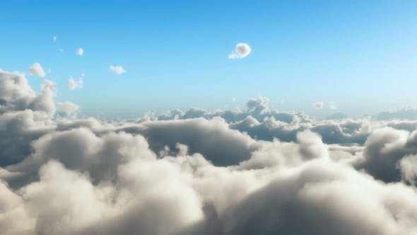 Realistic Flight Through the Clouds - Download 20002106 Videohive