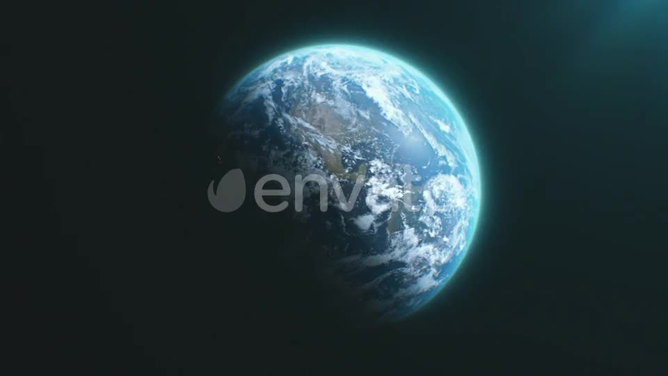 Realistic Planet Earth Videohive 22647297 Motion Graphics Image 1