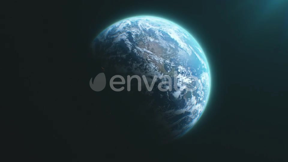 Realistic Planet Earth Videohive 22647297 Motion Graphics Image 8