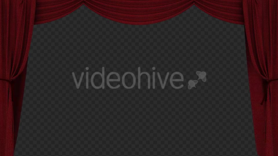 Realistic Red Curtain Transition Videohive 14390224 Motion Graphics Image 1
