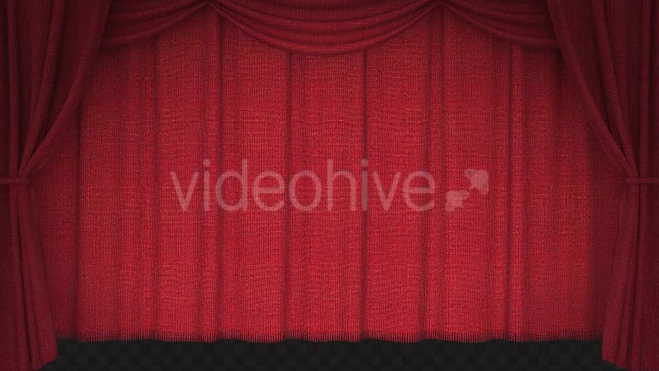 Realistic Red Vertical Curtain Videohive 14012254 Motion Graphics Image 2