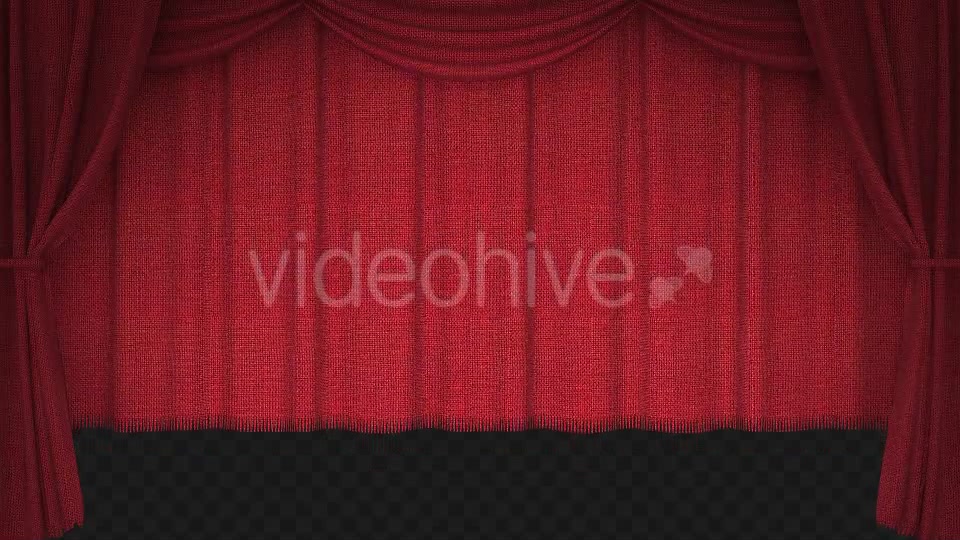 Realistic Red Vertical Curtain Videohive 14012254 Motion Graphics Image 3