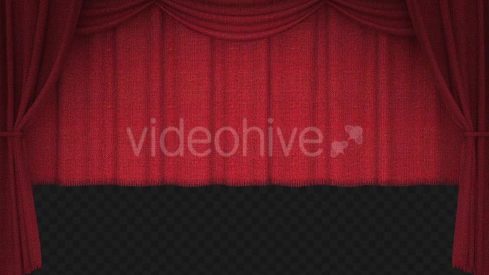 Realistic Red Vertical Curtain Videohive 14012254 Motion Graphics Image 4