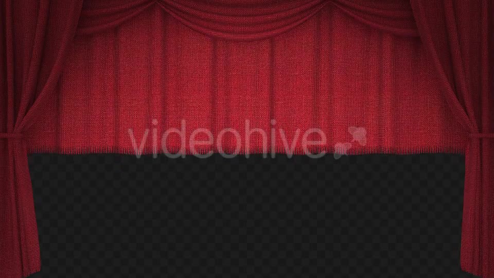Realistic Red Vertical Curtain Videohive 14012254 Motion Graphics Image 5