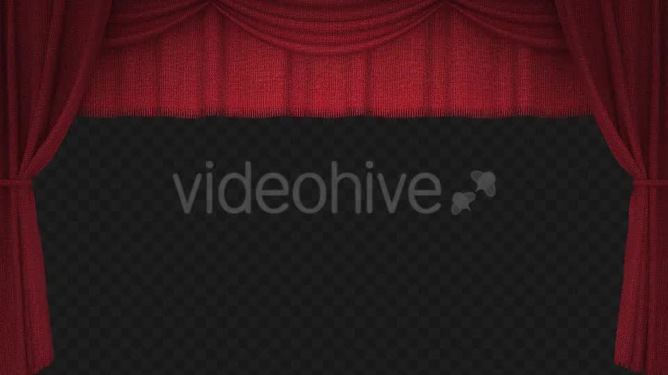 Realistic Red Vertical Curtain Videohive 14012254 Motion Graphics Image 7