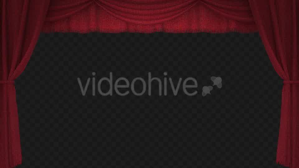 Realistic Red Vertical Curtain Videohive 14012254 Motion Graphics Image 8