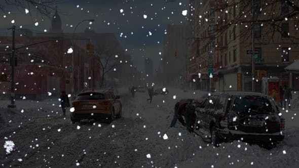 Realistic Snow Fleaks - 18769583 Videohive Download