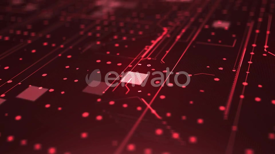 Red Abstract Digital Background Videohive 21848072 Motion Graphics Image 9