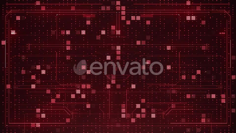 Red Abstract Digital Background Videohive 21830818 Motion Graphics Image 7