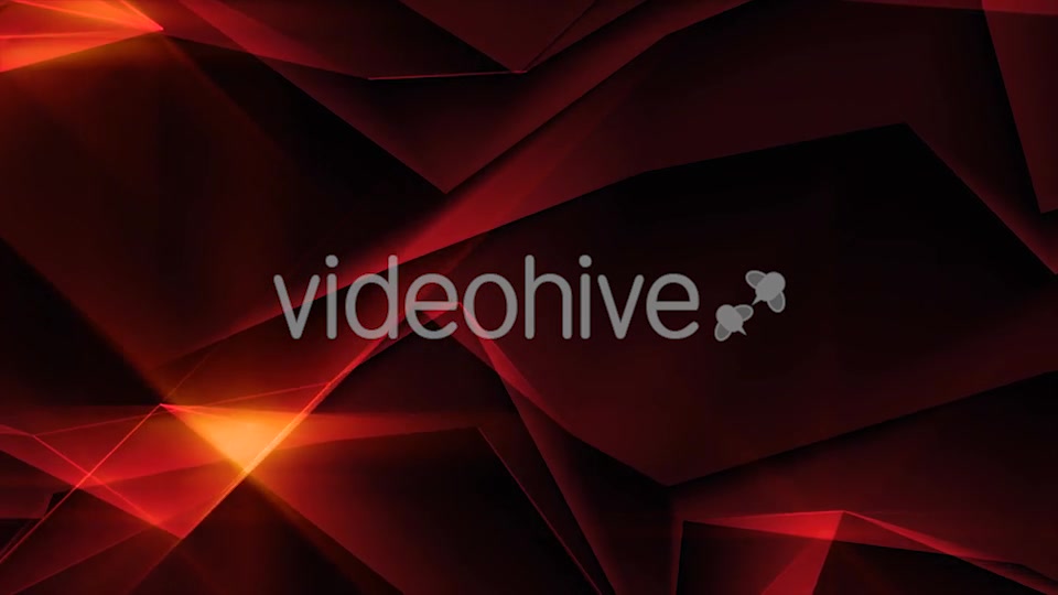 Red Abstract Polygonal Background Loop Videohive 21263701 Motion Graphics Image 8