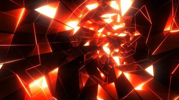 Red Abstract Tunnel - Download Videohive 22221203