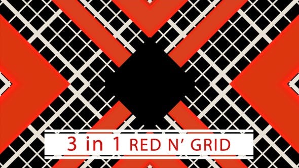 Red And Grid - Videohive 23717430 Download