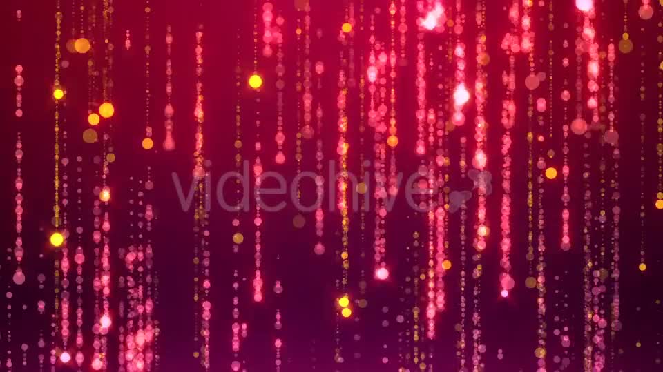 Red Bead Curtain Particles Videohive 20947774 Motion Graphics Image 1