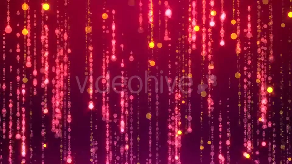 Red Bead Curtain Particles Videohive 20947774 Motion Graphics Image 5