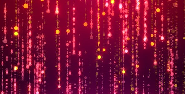 Red Bead Curtain Particles - 20947774 Videohive Download