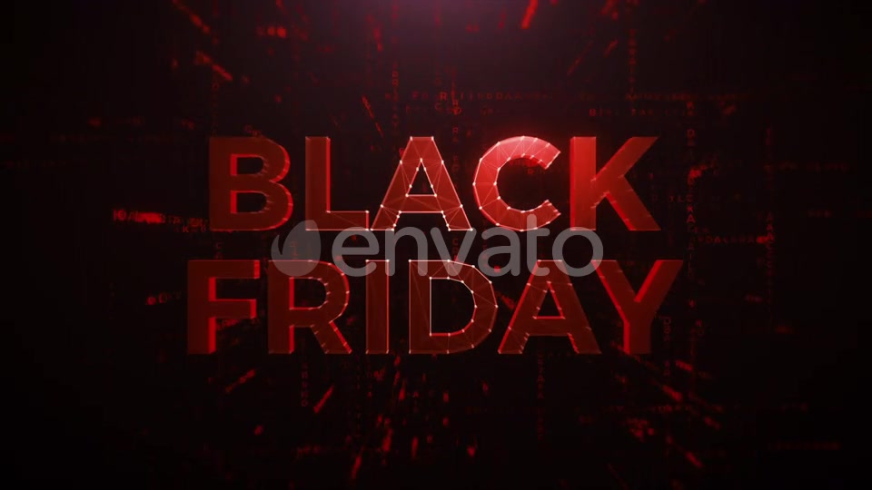 Red Black Friday Creative Animation Videohive 25089652 Motion Graphics Image 3