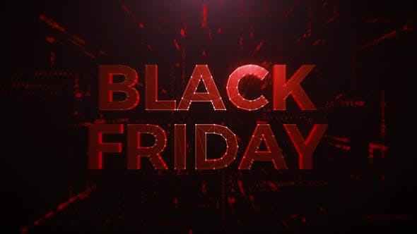 Red Black Friday Creative Animation - 25089652 Videohive Download
