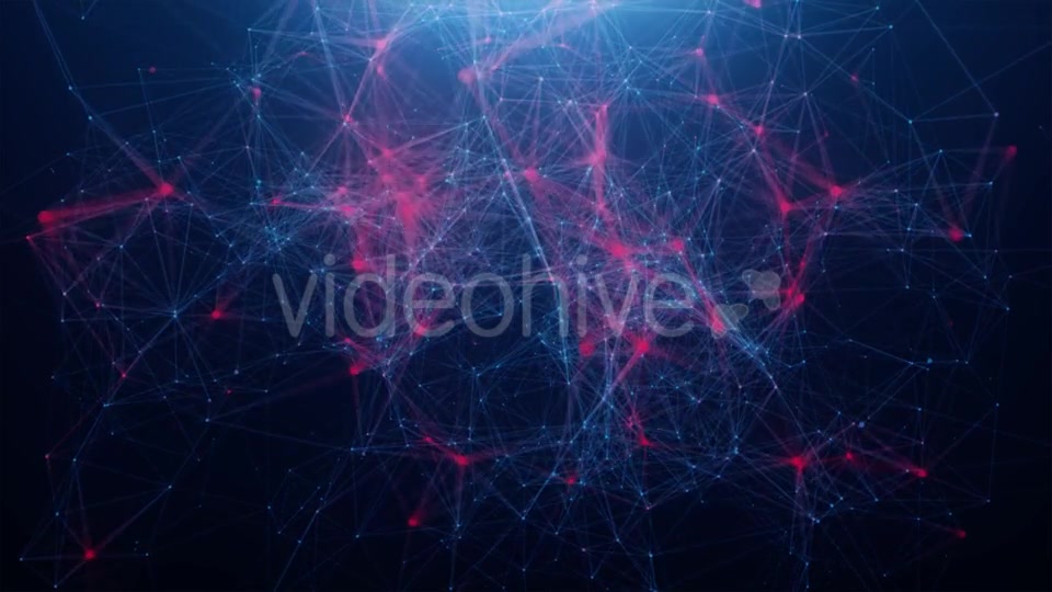 Red blue Abstract Background of Plexus Videohive 20255621 Motion Graphics Image 10
