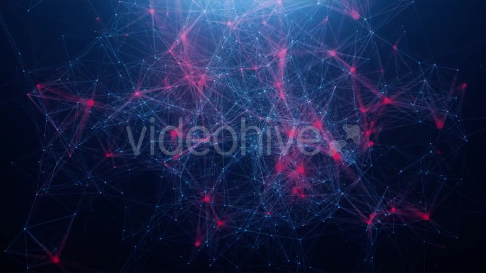 Red blue Abstract Background of Plexus Videohive 20255621 Motion Graphics Image 11