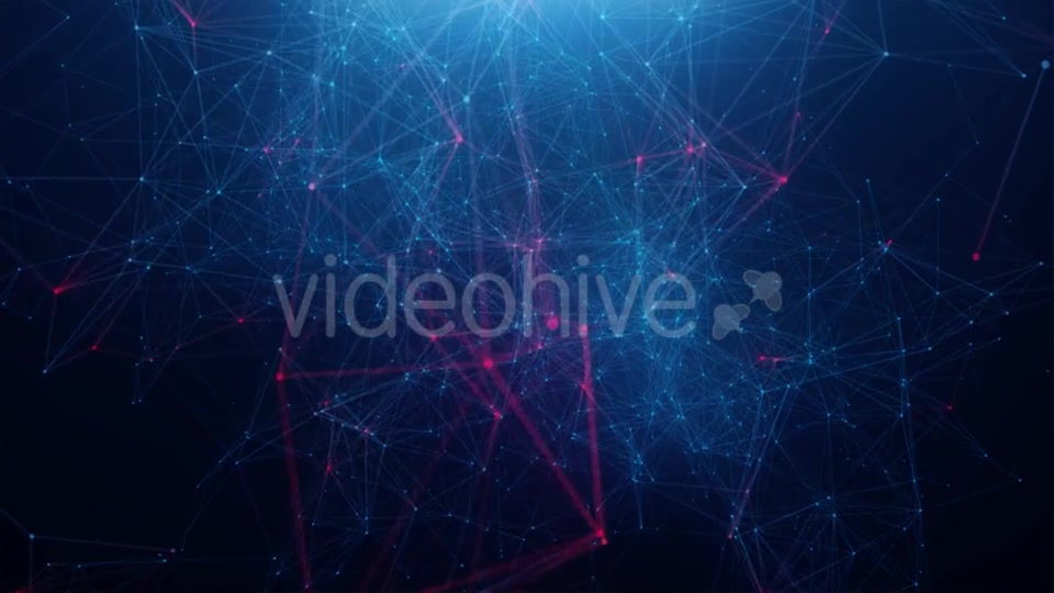 Red blue Abstract Background of Plexus Videohive 20255621 Motion Graphics Image 2