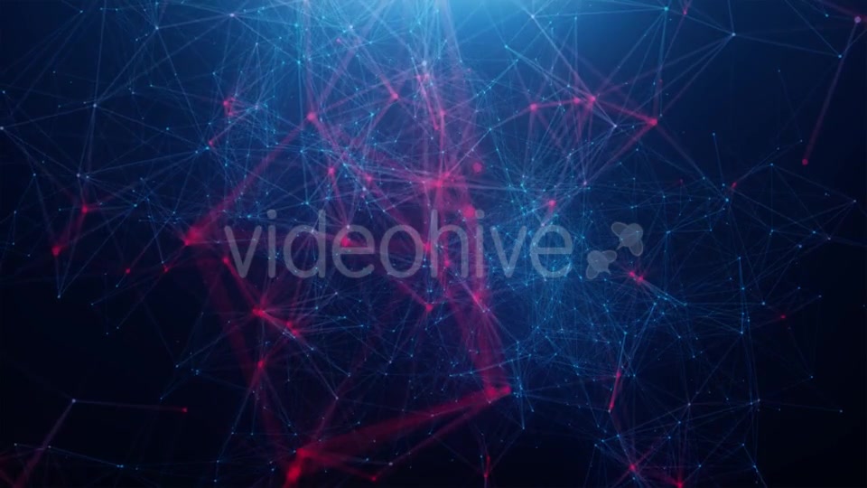 Red blue Abstract Background of Plexus Videohive 20255621 Motion Graphics Image 3