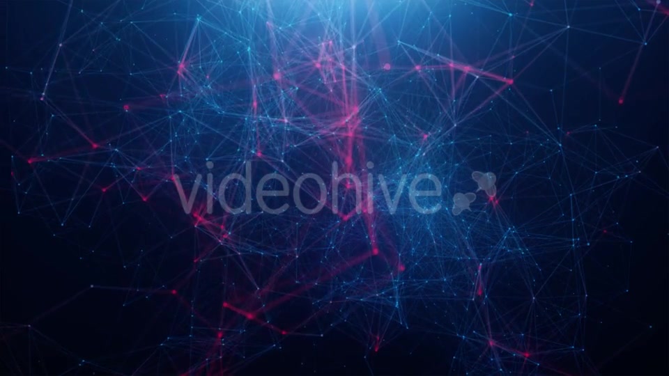 Red blue Abstract Background of Plexus Videohive 20255621 Motion Graphics Image 4