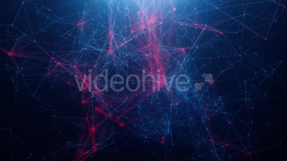 Red blue Abstract Background of Plexus Videohive 20255621 Motion Graphics Image 5