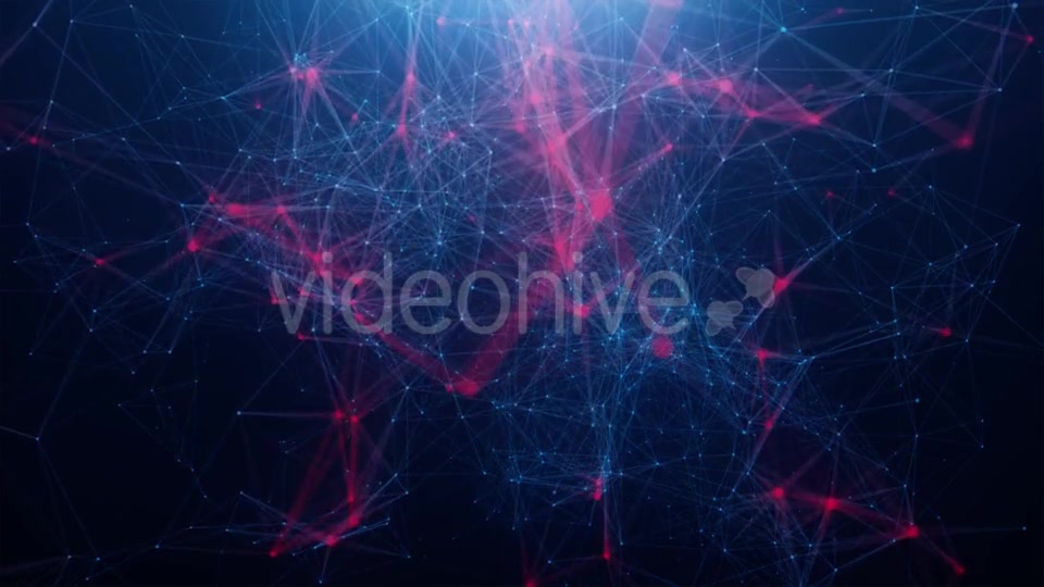 Red blue Abstract Background of Plexus Videohive 20255621 Motion Graphics Image 6