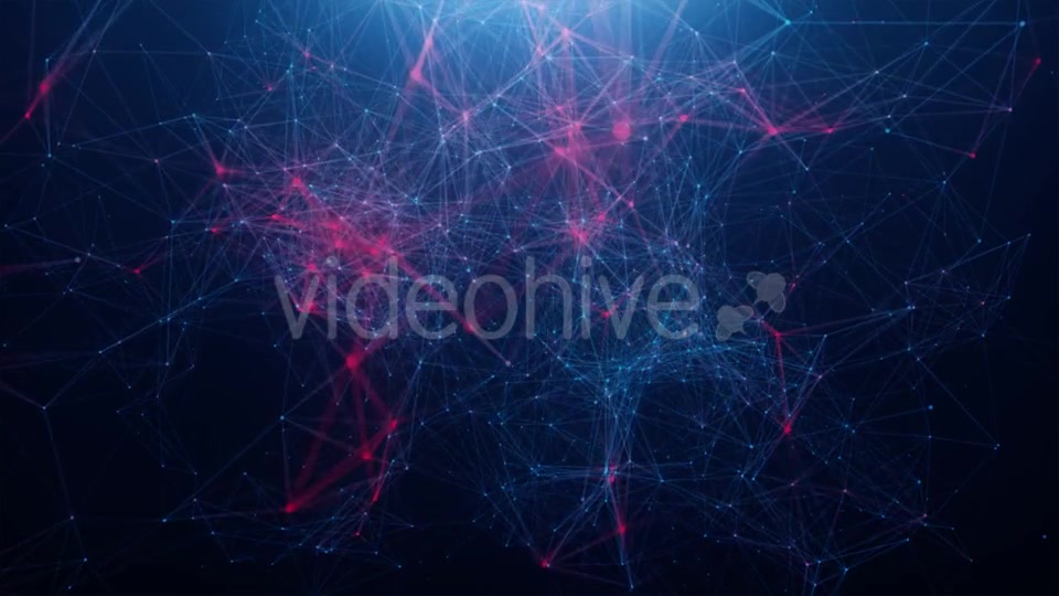 Red blue Abstract Background of Plexus Videohive 20255621 Motion Graphics Image 7