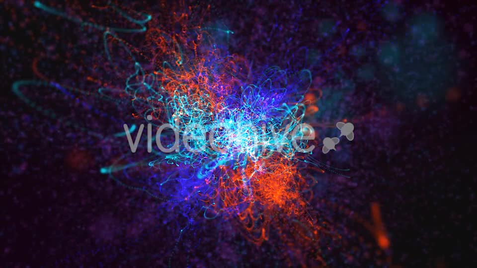 Red Blue and Green Particles Background Videohive 19792890 Motion Graphics Image 1