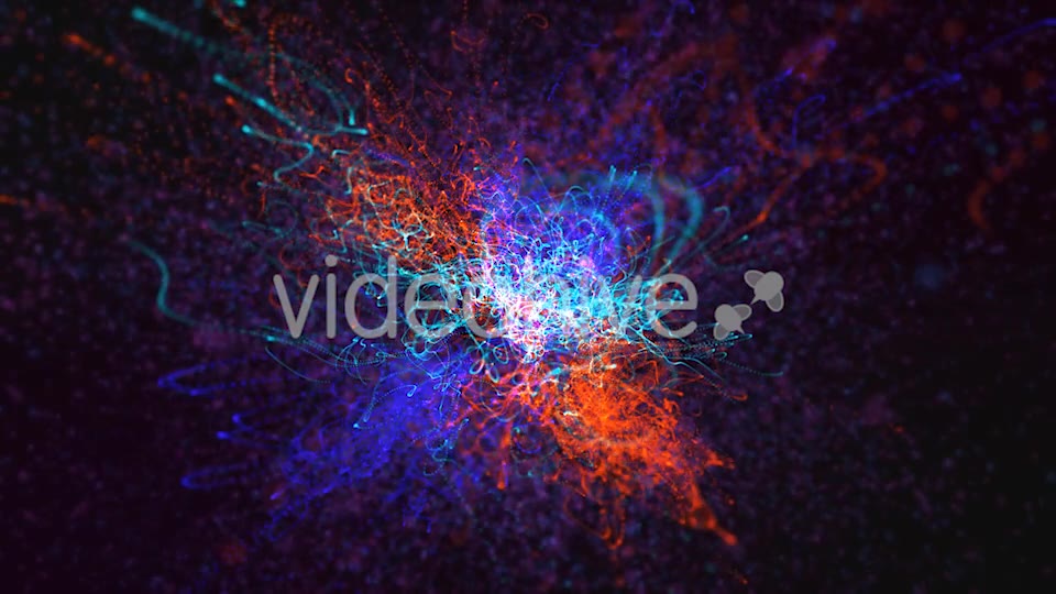 Red Blue and Green Particles Background Videohive 19792890 Motion Graphics Image 2