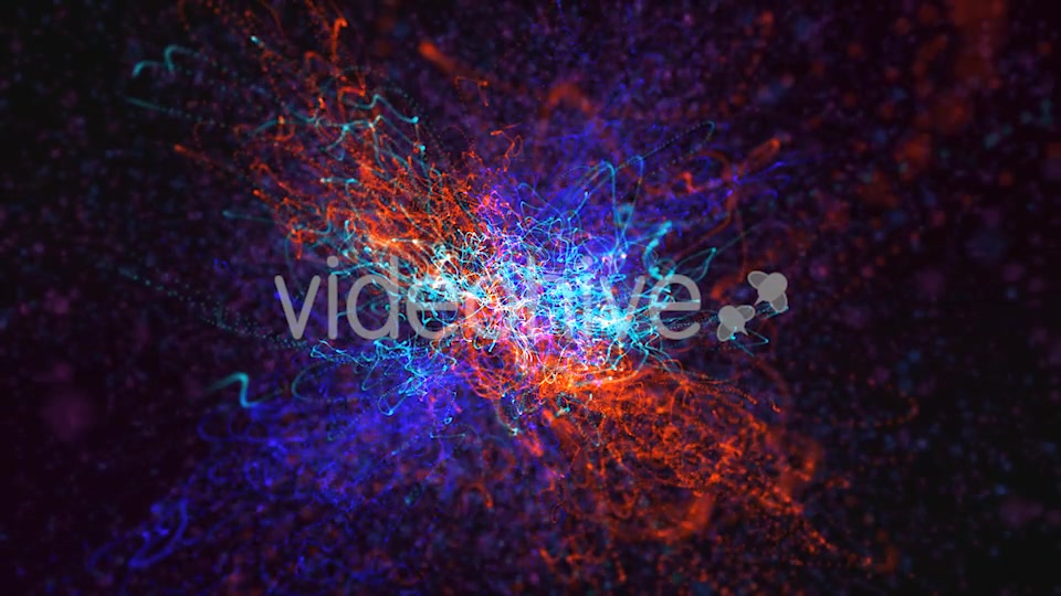 Red Blue and Green Particles Background Videohive 19792890 Motion Graphics Image 3