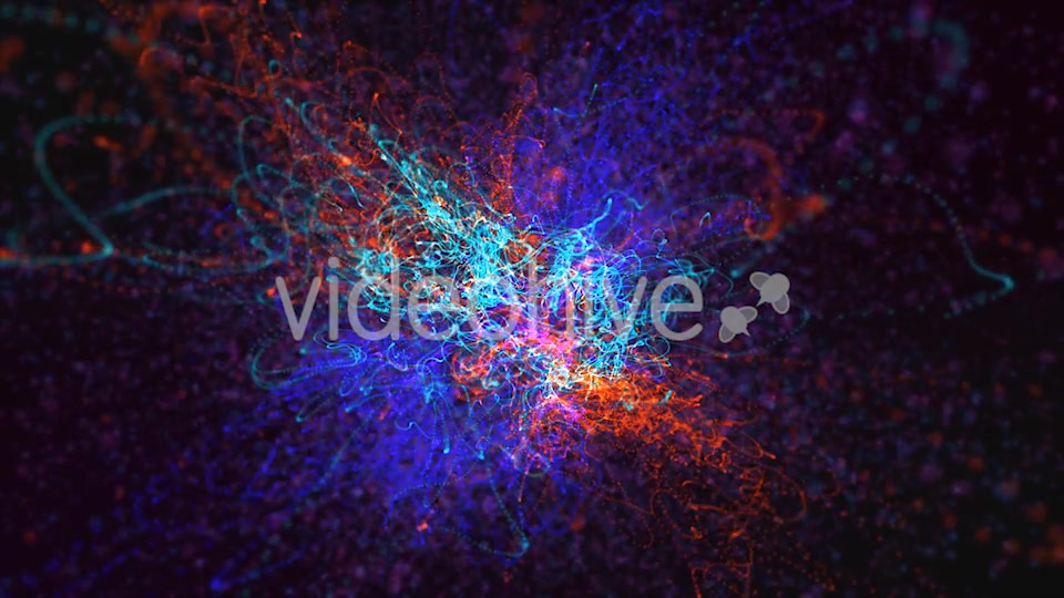 Red Blue and Green Particles Background Videohive 19792890 Motion Graphics Image 5