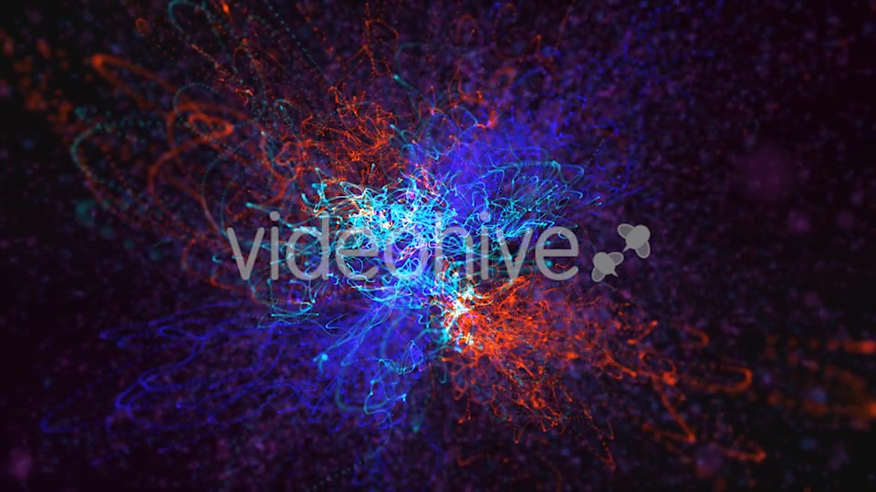 Red Blue and Green Particles Background Videohive 19792890 Motion Graphics Image 7