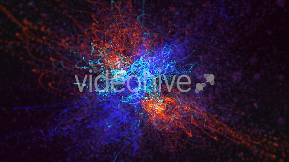 Red Blue and Green Particles Background Videohive 19792890 Motion Graphics Image 8