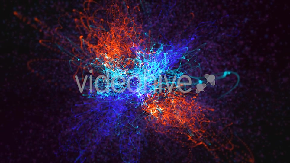 Red Blue and Green Particles Background Videohive 19792890 Motion Graphics Image 9