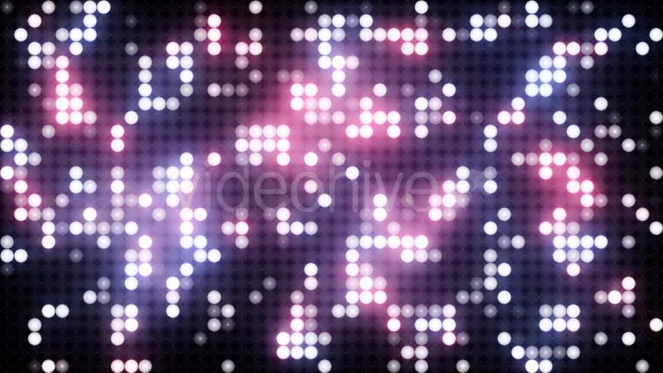 Red blue Led Animated VJ Background Videohive 19696637 Motion Graphics Image 2