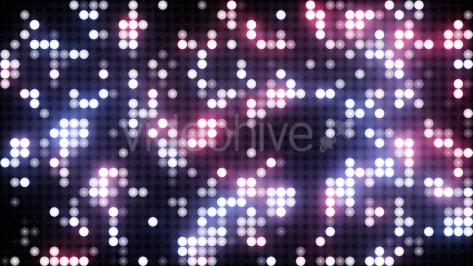 Red blue Led Animated VJ Background Videohive 19696637 Motion Graphics Image 5
