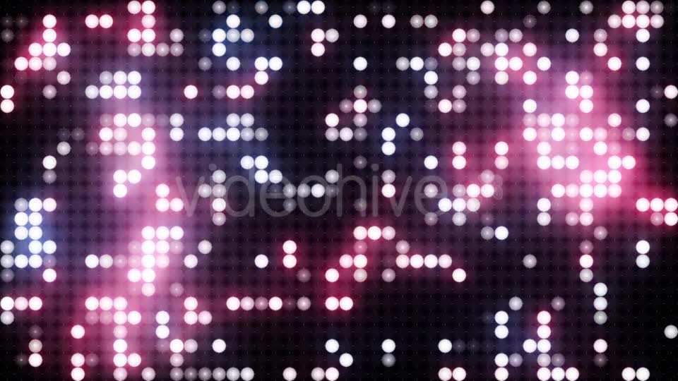 Red blue Led Animated VJ Background Videohive 19696637 Motion Graphics Image 8