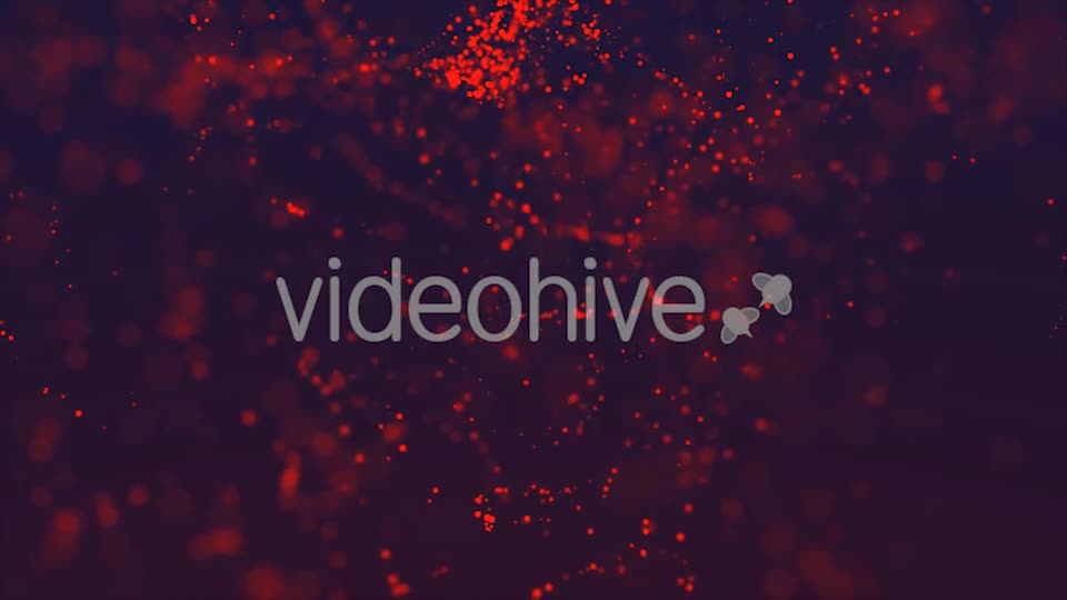 Red Bokehs and Particles Loop Backgrounds Videohive 20500687 Motion Graphics Image 1