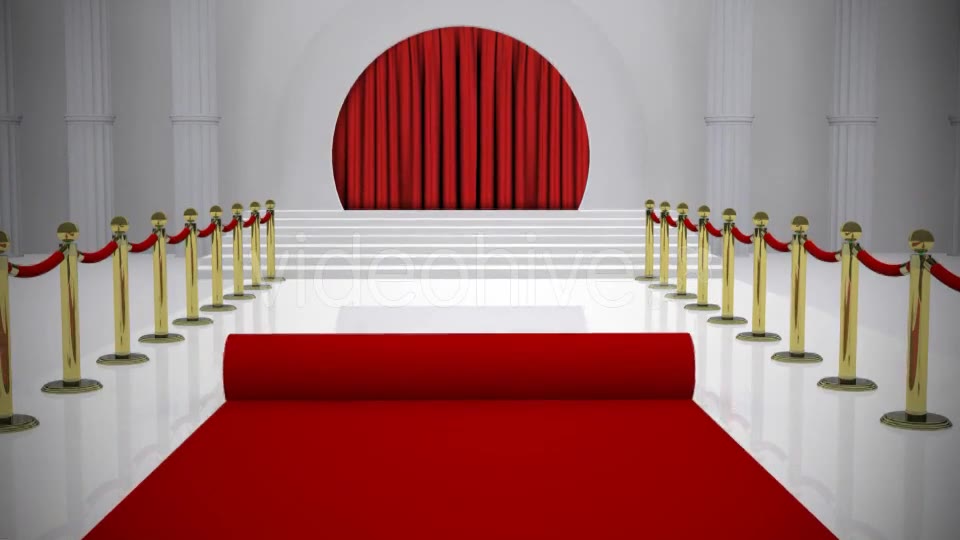 Red Carpet Curtain Open Videohive 12019779 Motion Graphics Image 2