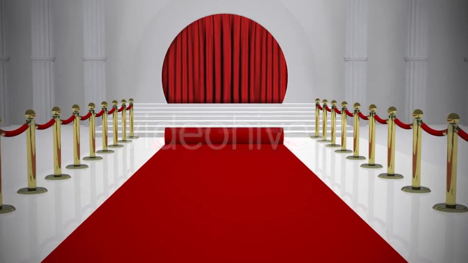 Red Carpet Curtain Open Videohive 12019779 Motion Graphics Image 3