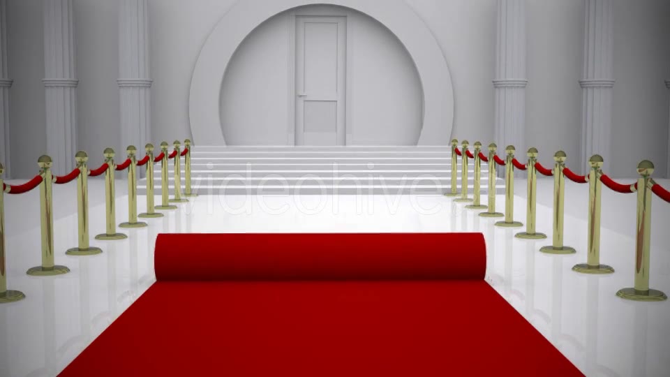 Red Carpet Door Open Videohive 12522686 Motion Graphics Image 2