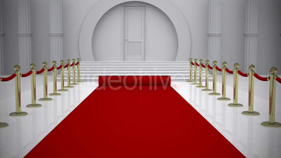 Red Carpet Door Open Videohive 12522686 Motion Graphics Image 3