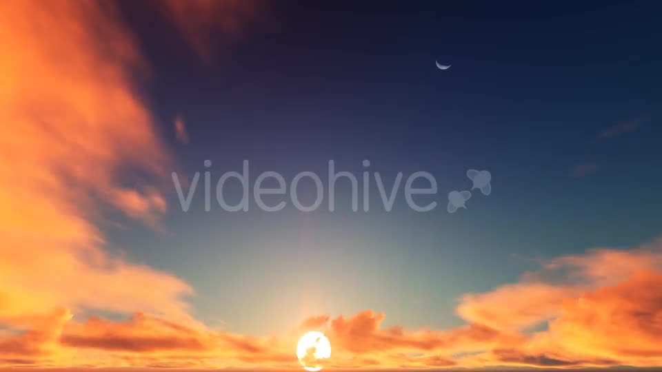 Red Clouds Time lapse Videohive 19309026 Motion Graphics Image 1