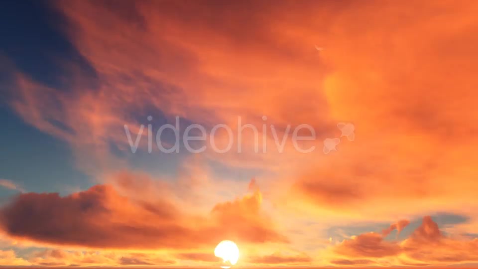 Red Clouds Time lapse Videohive 19309026 Motion Graphics Image 3