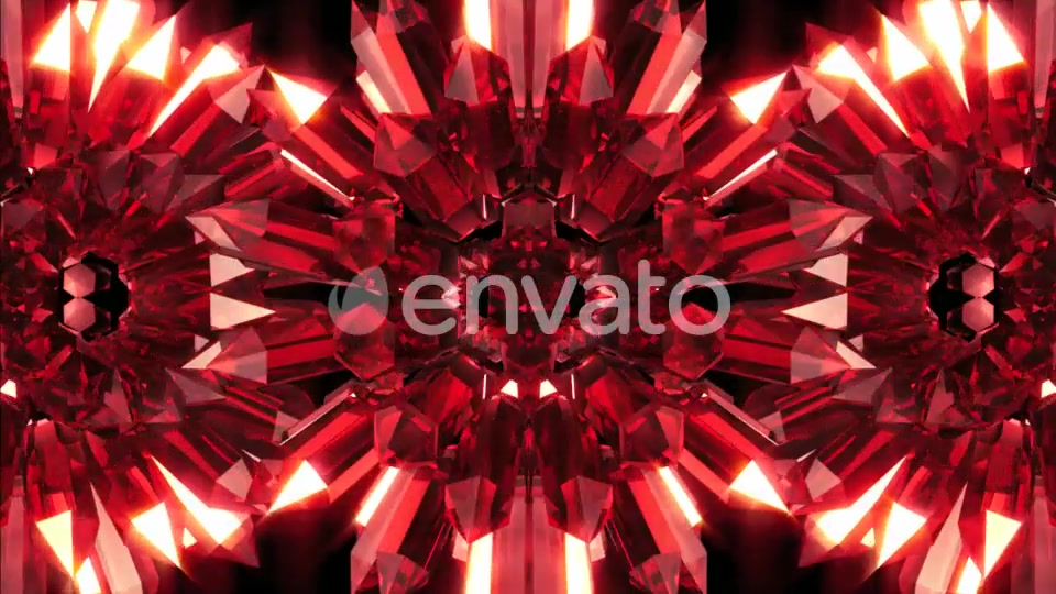 Red Crystals Background Videohive 22284112 Motion Graphics Image 4