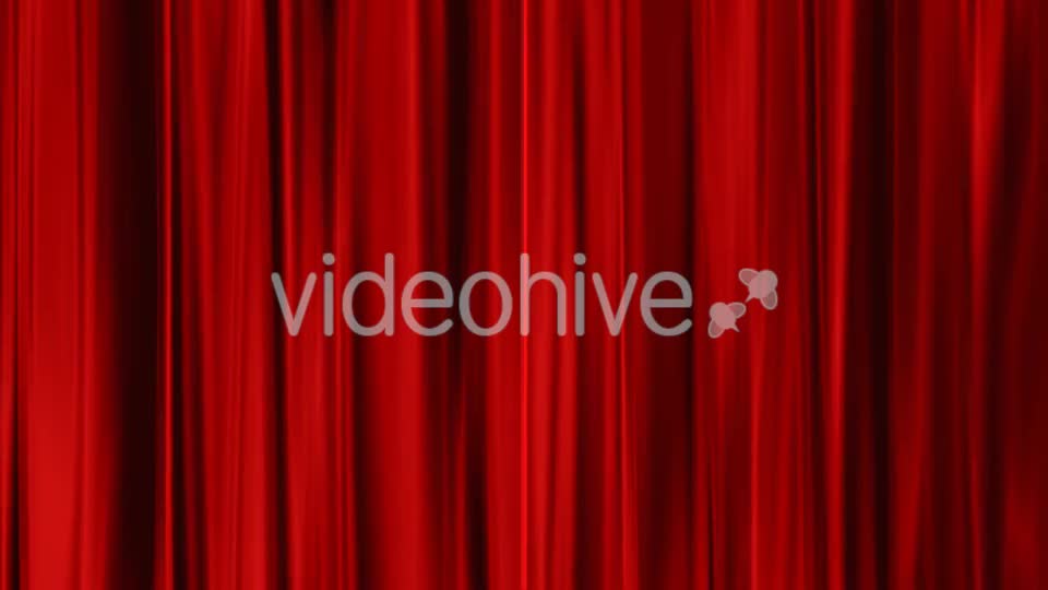Red Curtains Open 2 Videohive 10884815 Motion Graphics Image 1