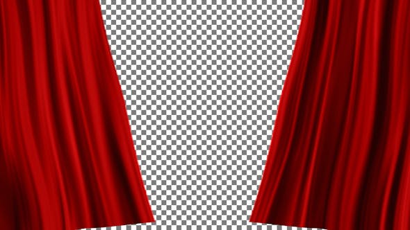 Red Curtains Open 2 - Download Videohive 10884815